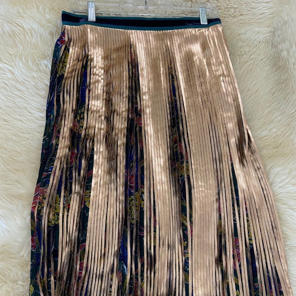 Anthropologie Maeve psychedelic Skirt